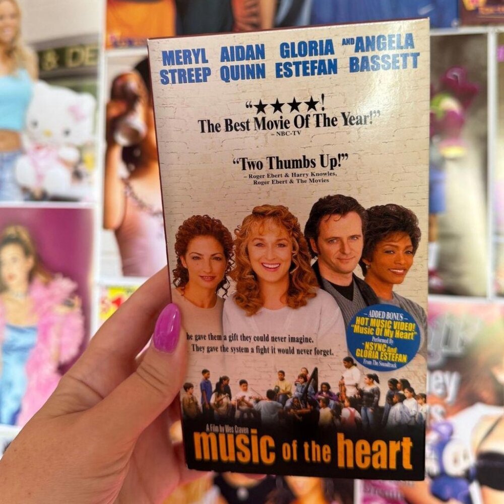 MUSIC OF THE HEART VHS‎
